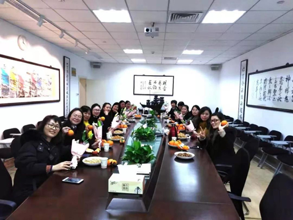 壹定发女神欢度第109个三八国际妇女节