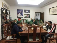 苍南县民政局辅导光临壹定发集团参观领导
